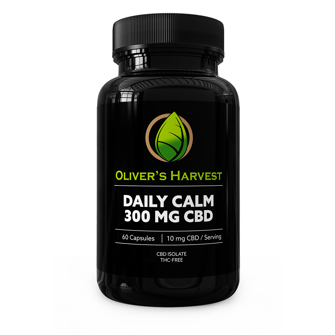 Oliver's Harvest CBD Daily Calm Capsules