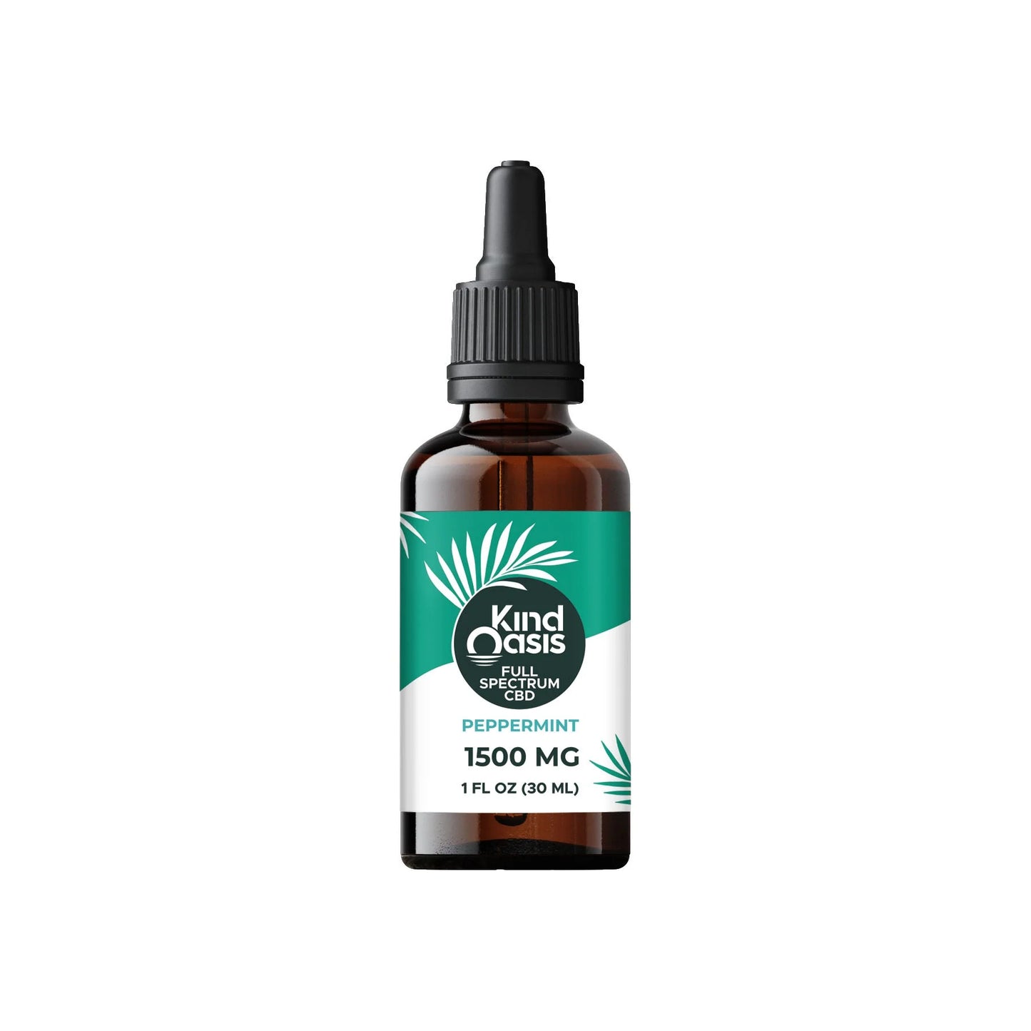 Kind Oasis 1500mg Full Spectrum CBD Oil (Peppermint)