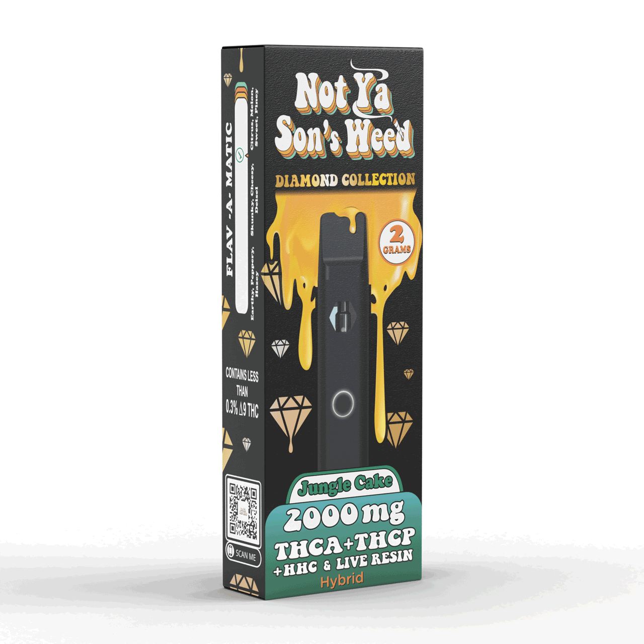 Not Ya Son's Weed THCA + THCP + HHC  8 & Live Resin 2G Disposable Vape - Coming Soon