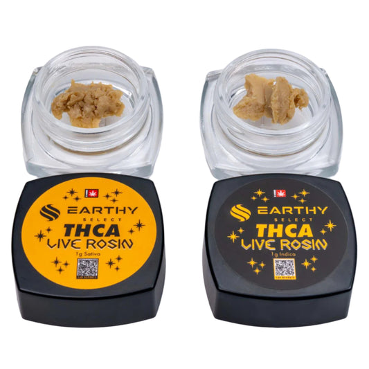 Earthy Select - 1 gram THCA - Premium Live Rosin