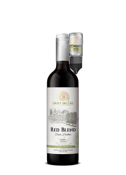 Red Blend by Hemp Beverage Co. - 50mg D9 THC · Non-Alcoholic