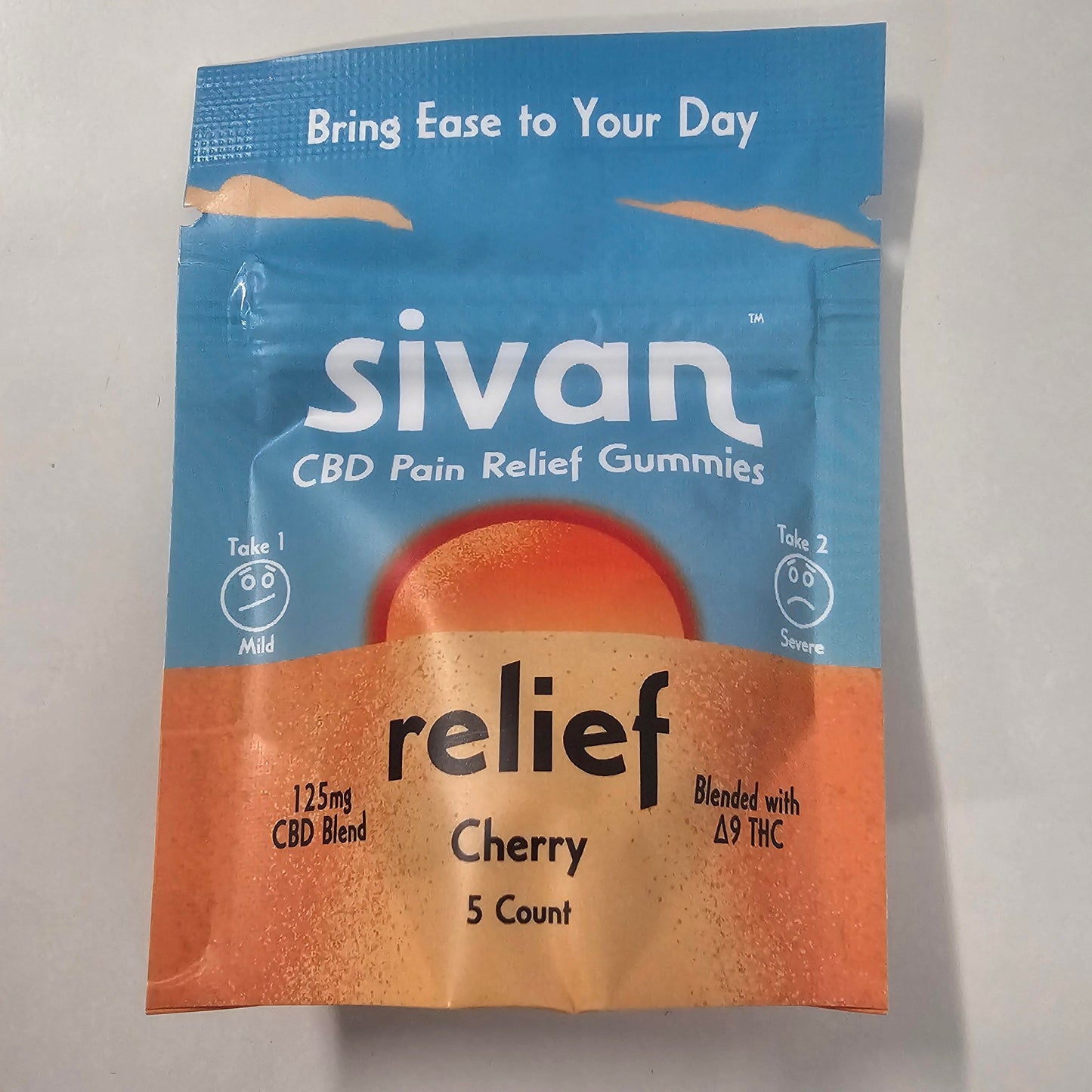 Sivan Pain Relief Gummies, CBD Blended With D9