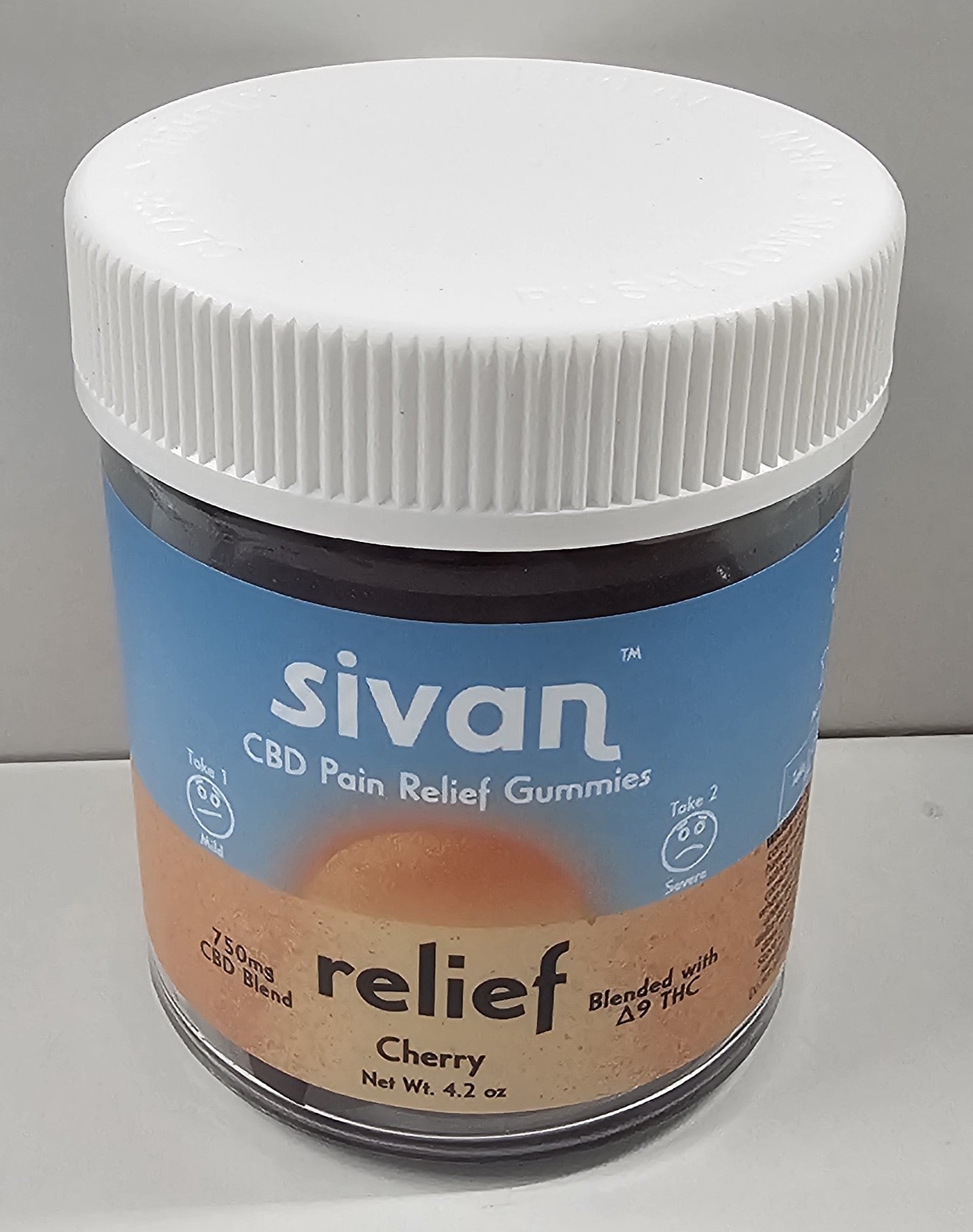 Sivan Pain Relief Gummies, CBD Blended With D9