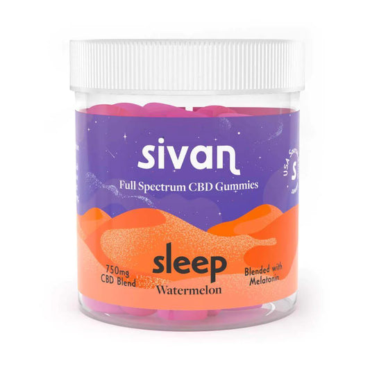 Sivan Sleep Full-Spectrum CBD Gummies, 25MG