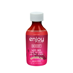 Enjoy Hemp 420mg Delta 9 Syrup WATERMELON