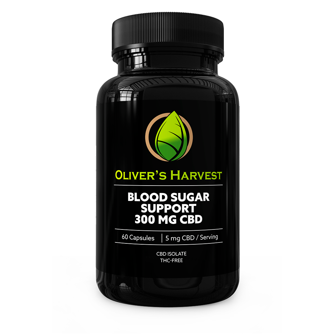 Oliver's Harvest 300mg CBD Blood Sugar Support