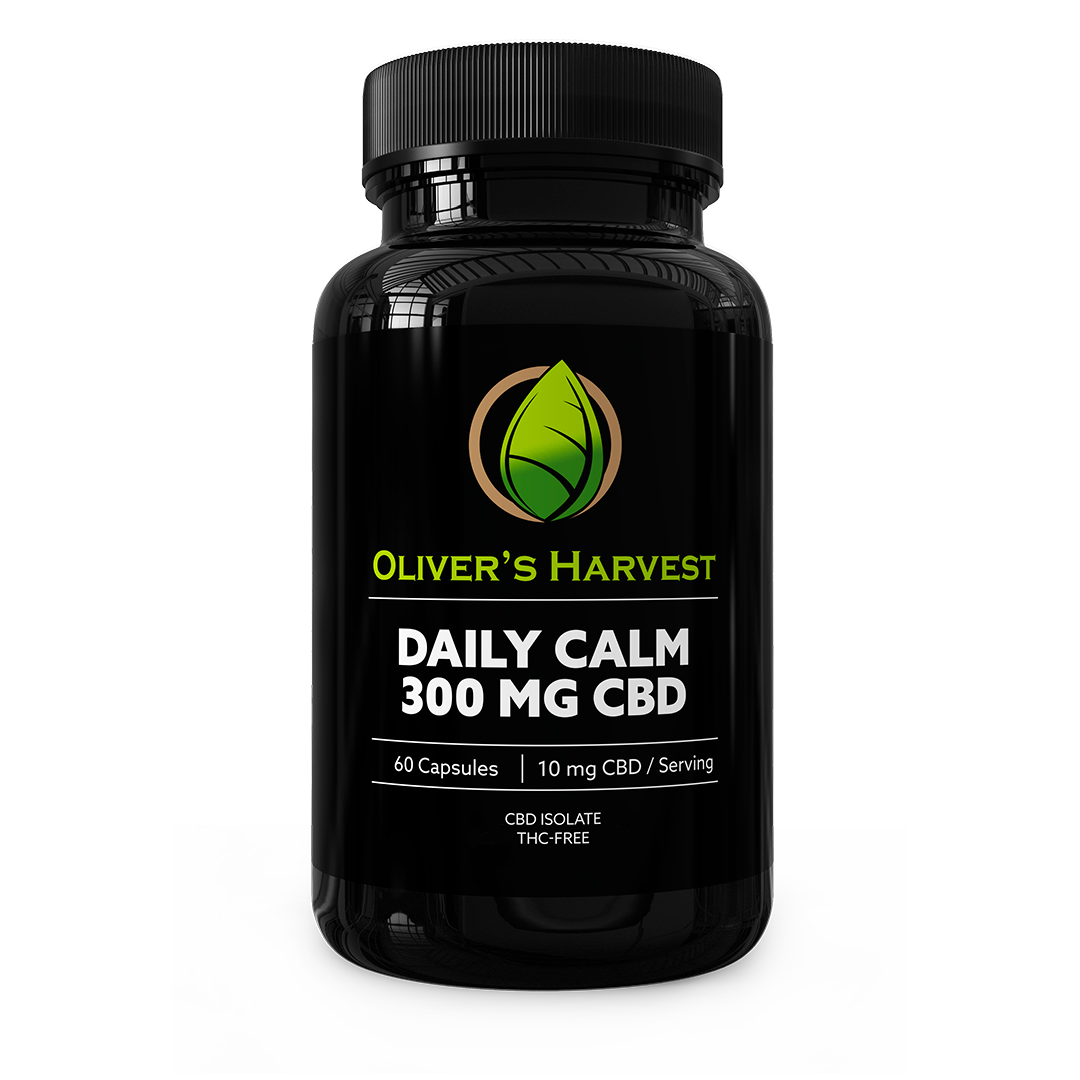 Oliver's Harvest CBD Daily Calm Capsules - Coming Soon!
