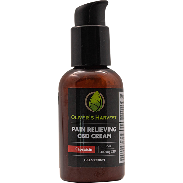 Oliver's Harvest Cream with CBD & Capsaicin