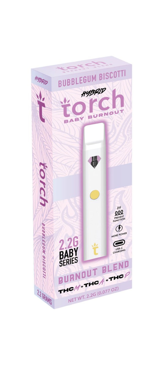 Torch Baby Burnout Series with THCM, THCA, and THCP cannabinoids, 2.2G