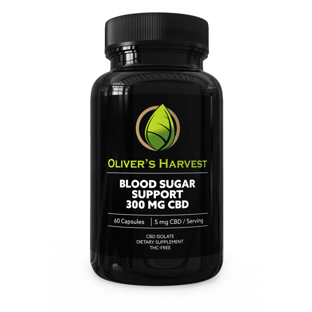 Oliver's Harvest - CBD - Diabetes Support 60 cap 5mg