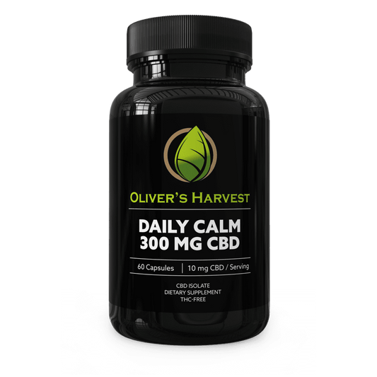 Oliver's Harvest - CBD - Daily Calm - 60 Capsules -45mg ea