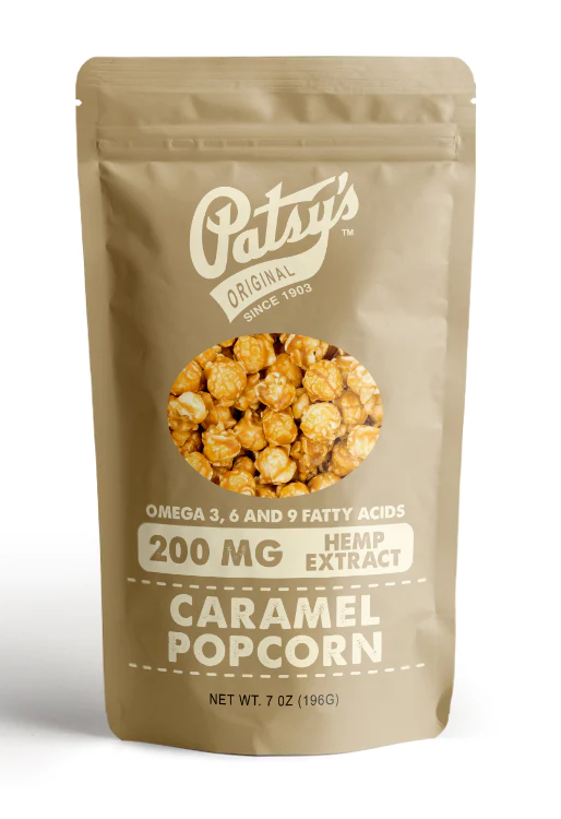 Patsy's Original CBD Caramel Popcorn 200mg CBD