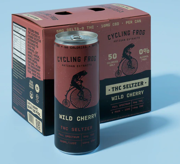 Cycling Frog Delta 9 CBD Seltzer 6-Pack